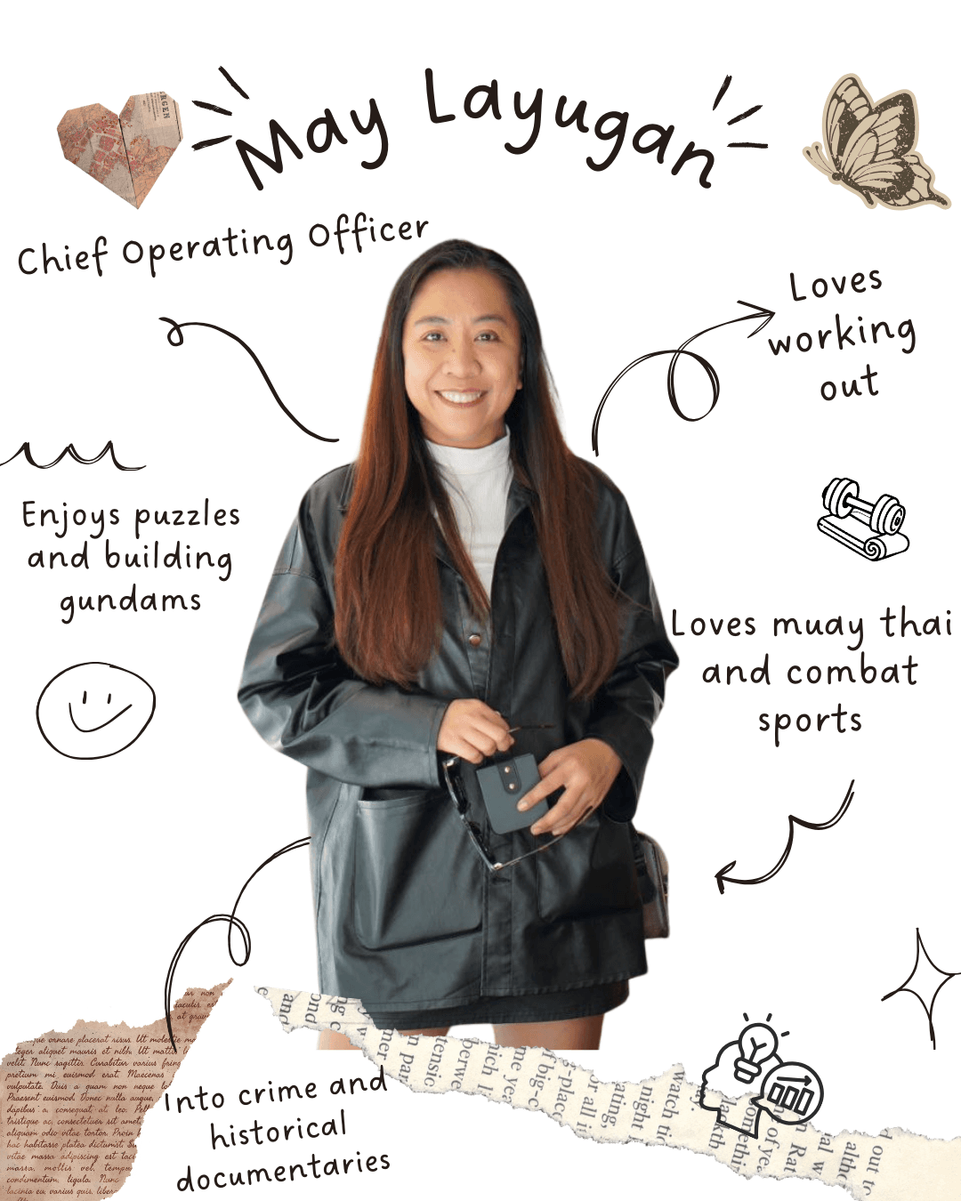 May Layugan executive poster